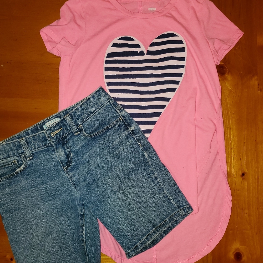 Old Navy Girls Summer Outfit Size 10